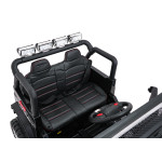 Elektrické autíčko Jeep BEAST 4x4 - MP3 - čierne